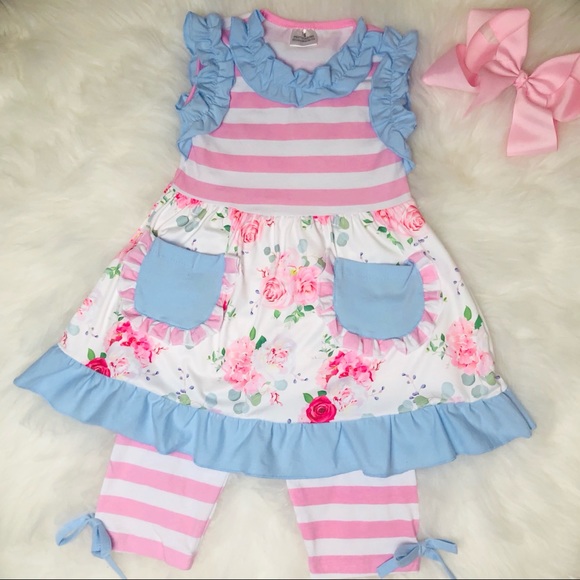 Boutique 2Pc Can be worn as a dress or with pant - Picture 5 of 8